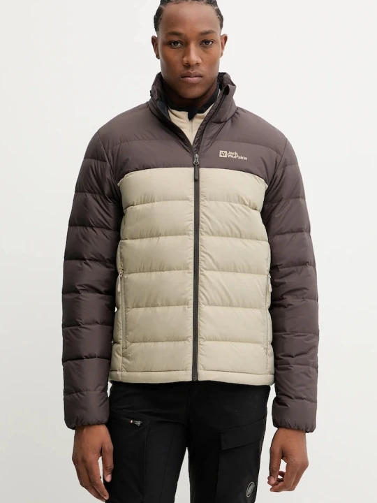 Zdjęcie produktu Jack Wolfskin kurtka sportowa puchowa Ather beżowy