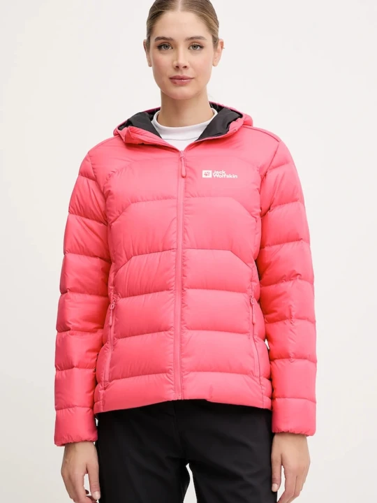 Zdjęcie produktu Jack Wolfskin kurtka sportowa puchowa Ather Down różowy