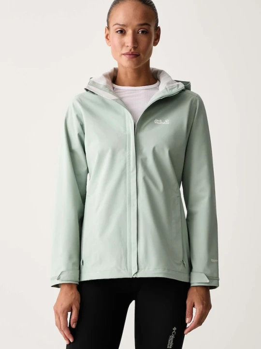Zdjęcie produktu Jack Wolfskin kurtka trekkingowa damska Trailtime 2L zielony