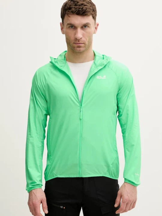 Zdjęcie produktu Jack Wolfskin kurtka trekkingowa męska Prelight Aero zielony