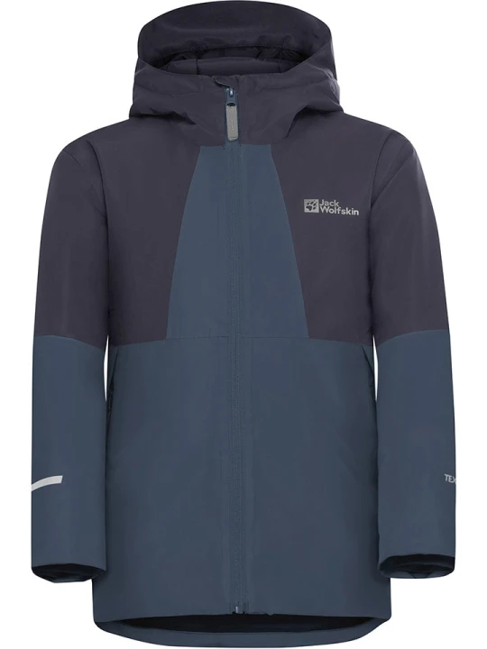 Zdjęcie produktu Jack Wolfskin Kurtka zimowa "Actamic" w kolorze granatowo-antracytowym rozmiar: 140