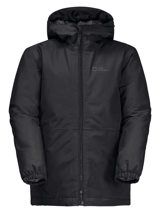 Zdjęcie produktu Jack Wolfskin Kurtka zimowa "Bergland" w kolorze czarnym rozmiar: 140