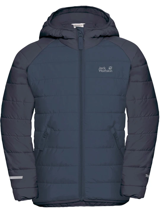 Zdjęcie produktu Jack Wolfskin Kurtka zimowa "New Zenon" w kolorze granatowym rozmiar: 104