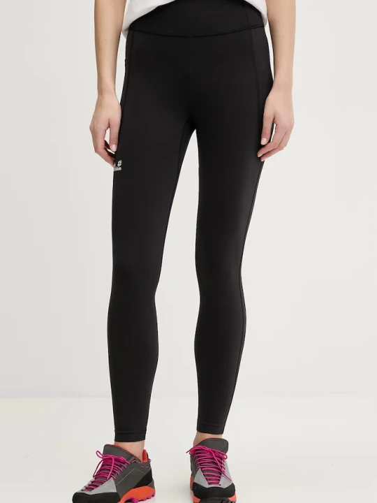 Zdjęcie produktu Jack Wolfskin legginsy damskie Wildstride czarny