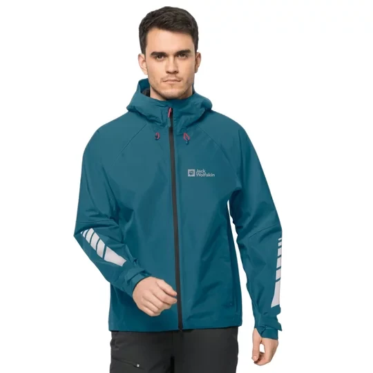 Zdjęcie produktu Jack Wolfskin Morobbia 2l Jkt M 1115511-4133, Męskie, Niebieskie, kurtki, poliester, rozmiar: L