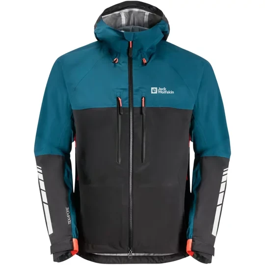 Zdjęcie produktu Jack Wolfskin Morobbia 3l Jkt M 1115501-4133, Męskie, Niebieskie, kurtki zimowe, poliester, rozmiar: S