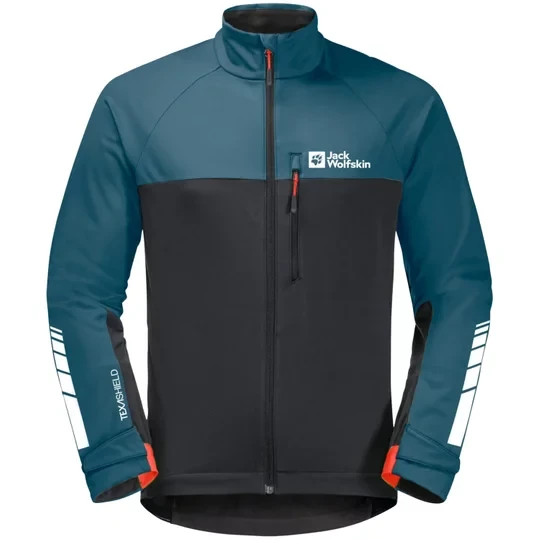 Zdjęcie produktu Jack Wolfskin Morobbia Jkt M 1307451-4133, Męskie, Niebieskie, kurtki, poliester, rozmiar: S