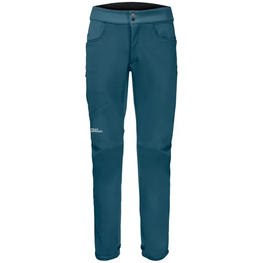 Zdjęcie produktu Jack Wolfskin Morobbia Pants M 1507641-4133, Męskie, Niebieskie, spodnie, poliester, rozmiar: 46