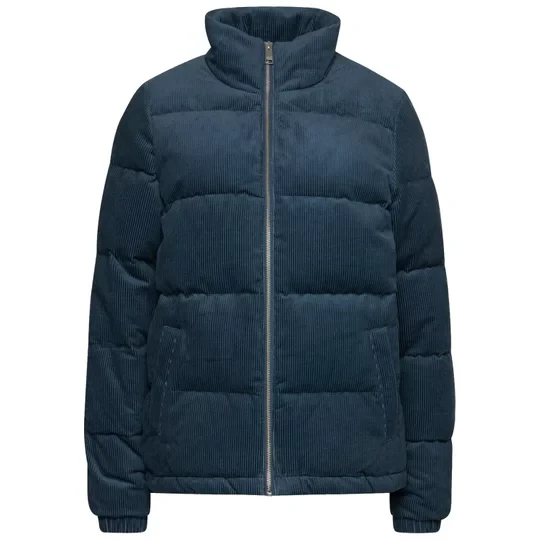 Zdjęcie produktu Jack Wolfskin Nature Corduroy Jkt W 1206171-1268, Damskie, Granatowe, kurtki, bawełna, rozmiar: L