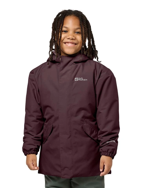 Zdjęcie produktu Jack Wolfskin Parka "Cosy Bear" w kolorze fioletowym rozmiar: 164