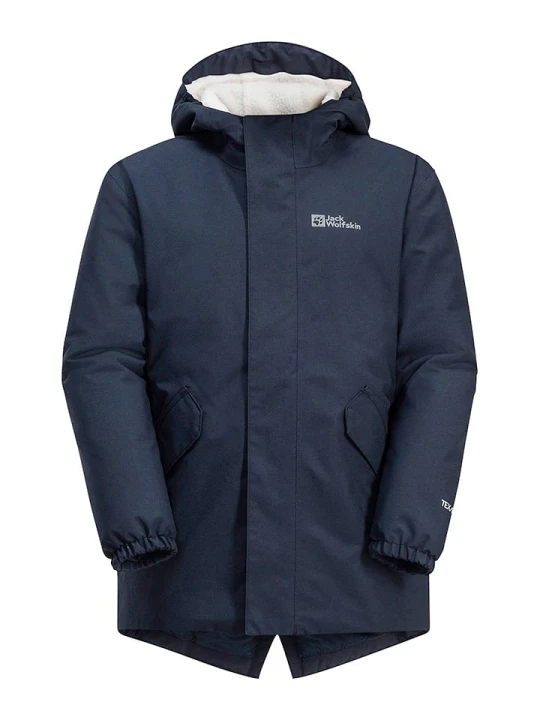 Zdjęcie produktu Jack Wolfskin Parka "Cosy Bear" w kolorze granatowym rozmiar: 116