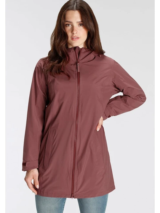 Zdjęcie produktu Jack Wolfskin Parka funkcyjna "Solaia" w kolorze bordowym rozmiar: 48