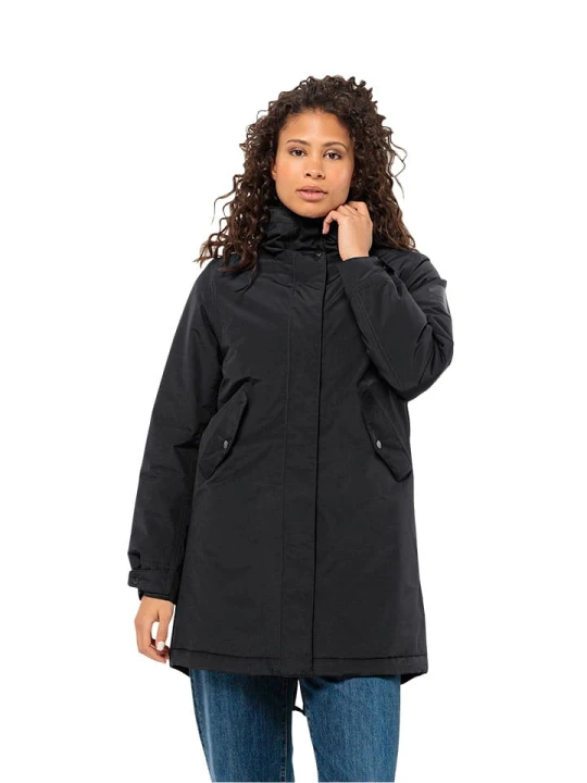 Zdjęcie produktu Jack Wolfskin Parka w kolorze czarnym rozmiar: S