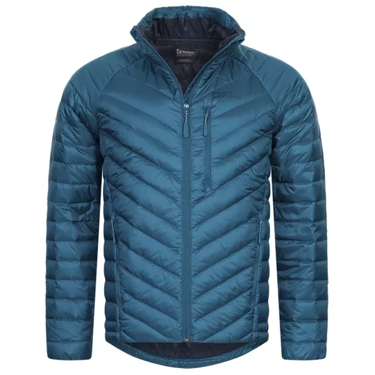 Zdjęcie produktu Jack Wolfskin Passamani Down Jkt M 1207151-4133, Męskie, Niebieskie, kurtki, poliester, rozmiar: M
