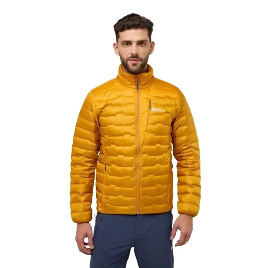 Zdjęcie produktu Jack Wolfskin Passamani Down M Jacket A61836-M0043, Męskie, Pomarańczowe, kurtki zimowe, poliamid, rozmiar: L
