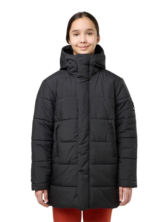Zdjęcie produktu Jack Wolfskin Płaszcz pikowany "Teen" w kolorze czarnym rozmiar: 152