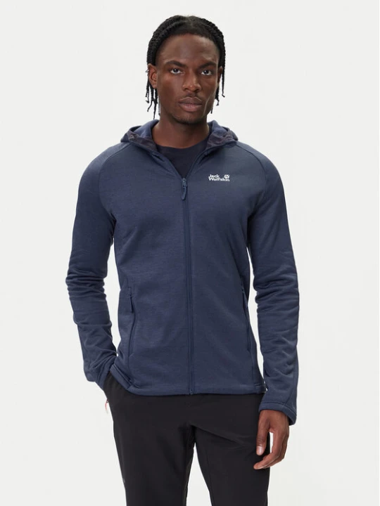 Zdjęcie produktu Jack Wolfskin Polar Peak District A65272 Granatowy Regular Fit