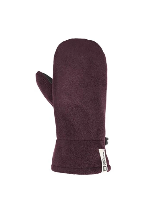 Zdjęcie produktu Jack Wolfskin Rękawiczki "Fleece" w kolorze fioletowym rozmiar: 128