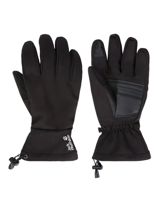 Zdjęcie produktu Jack Wolfskin Rękawiczki funkcyjne "Ins" w kolorze czarnym rozmiar: S