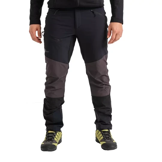 Zdjęcie produktu Jack Wolfskin Salmaster Pants M 1507831-6000, Męskie, Czarne, spodnie, poliester, rozmiar: 58