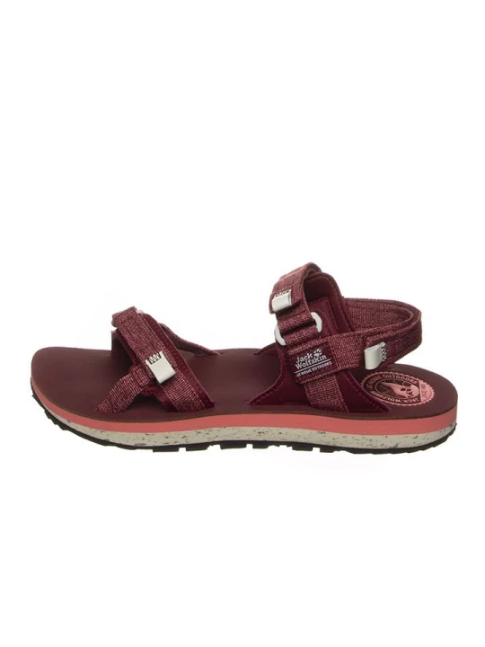 Zdjęcie produktu Jack Wolfskin Sandały "Outfresh Delux" w kolorze bordowym rozmiar: 39, 5