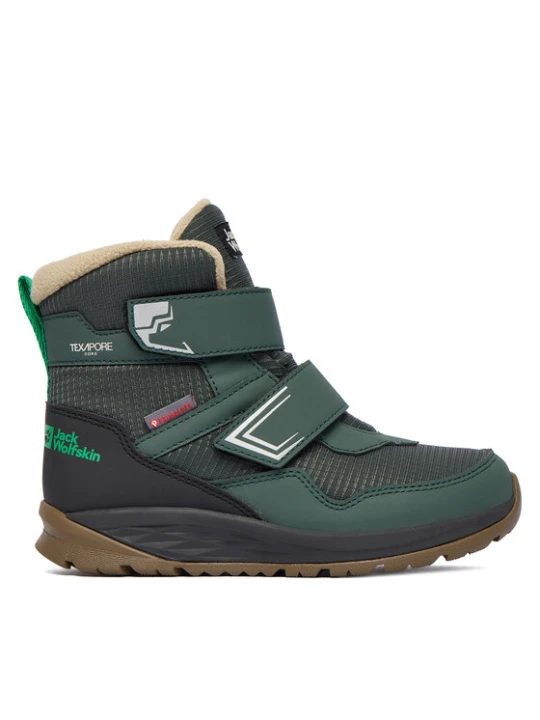 Zdjęcie produktu Jack Wolfskin Śniegowce Polar Bear B Texapore Mid VC K A62144 E0206 Zielony
