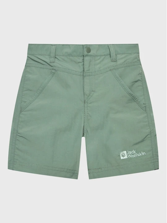 Zdjęcie produktu Jack Wolfskin Szorty materiałowe Sun 1605614 M Zielony Regular Fit