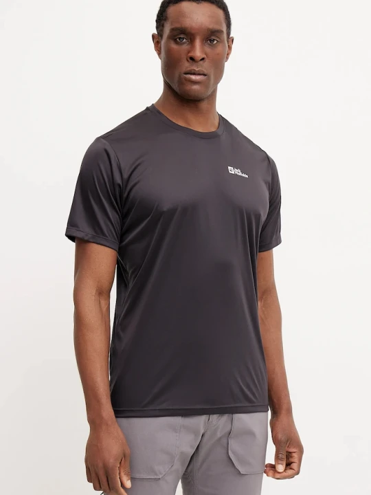 Zdjęcie produktu Jack Wolfskin T-shirt trekkingowy męski Tech czarny
