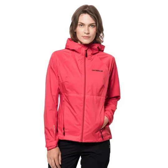 Zdjęcie produktu Jack Wolfskin Tasman 2l Jkt W 1114971-2058, Damskie, Czerwone, kurtki, poliester, rozmiar: L