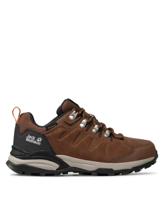 Zdjęcie produktu Jack Wolfskin Trekkingi Refugio Texapore Low W 4050821 Brązowy