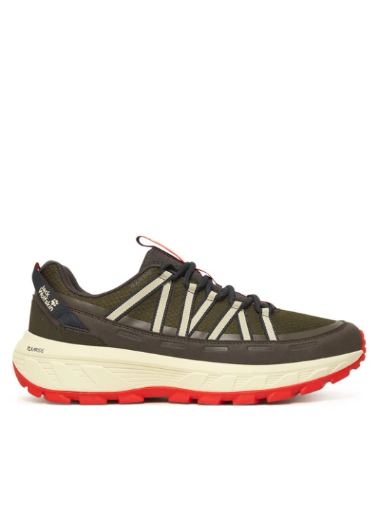 Zdjęcie produktu Jack Wolfskin Trekkingi Wild Hike Texapore Low M A65577 Khaki