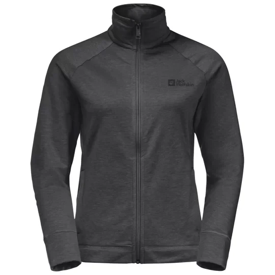 Zdjęcie produktu Jack Wolfskin Waldsee Jkt W 1710711-6000, Damskie, Czarne, kurtki, poliester, rozmiar: L
