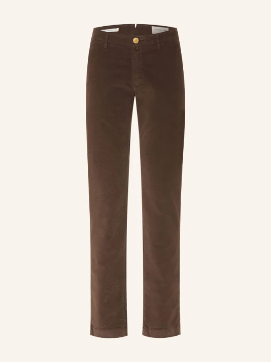 Zdjęcie produktu Jacob Cohen Chinosy Bobby O Kroju Slim Fit braun CIEMNOBRĄZOWY
