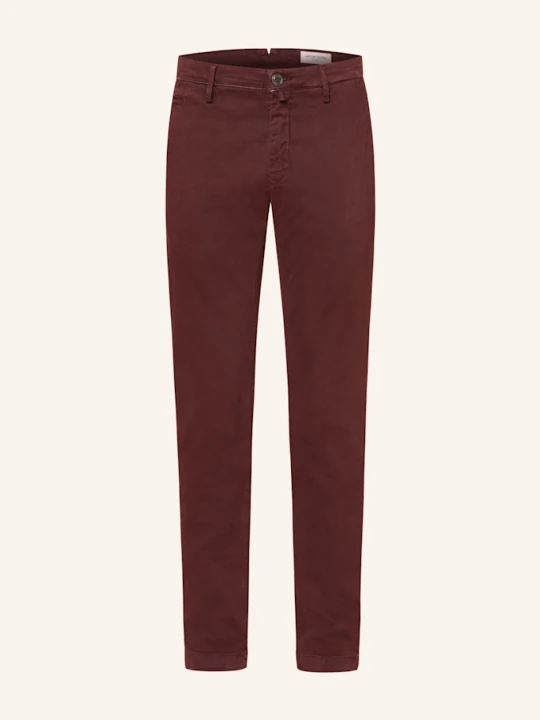 Zdjęcie produktu Jacob Cohen Chinosy Bobby Slim Fit rot CIEMNOCZERWONY