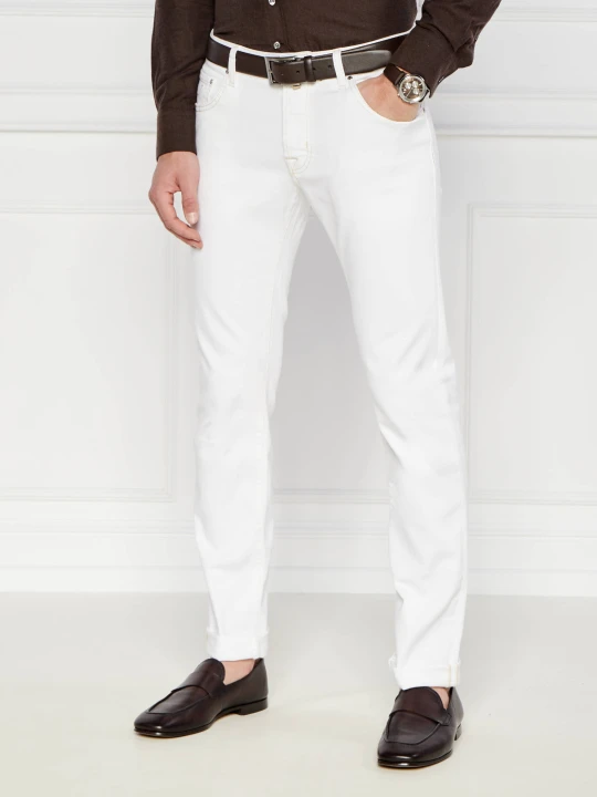 Zdjęcie produktu Jacob Cohen Jeansy NICK | Regular Fit biały