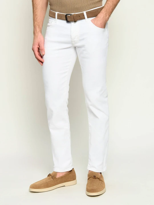 Zdjęcie produktu Jacob Cohen Jeansy NICK | Slim Fit biały