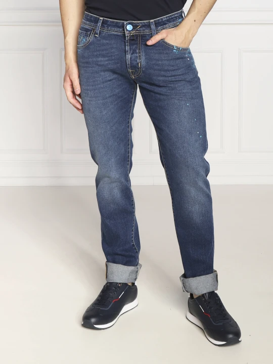 Zdjęcie produktu Jacob Cohen Jeansy NICK | Slim Fit granatowy