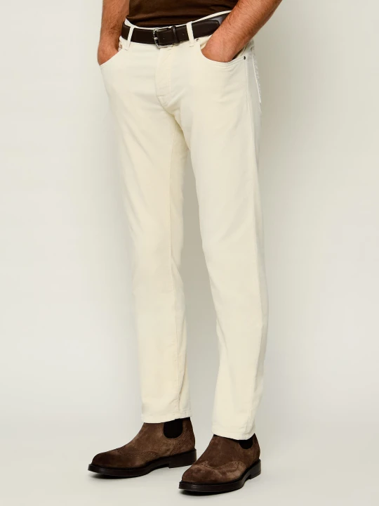 Zdjęcie produktu Jacob Cohen Spodnie Bard | Slim Fit | sztruks beżowy
