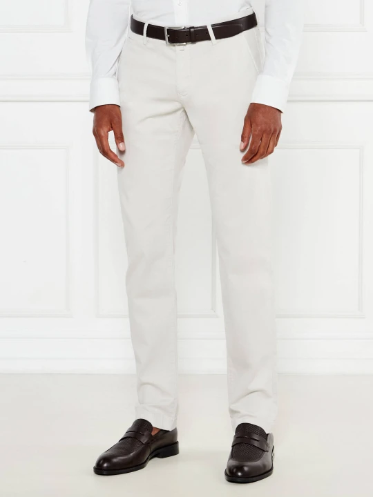 Zdjęcie produktu Jacob Cohen Spodnie chino BOBBY | Slim Fit ecru