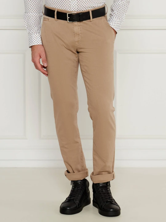 Zdjęcie produktu Jacob Cohen Spodnie chino BOBBY | Slim Fit beżowy