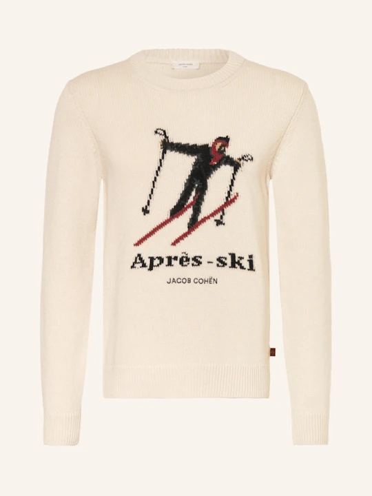Zdjęcie produktu Jacob Cohen Sweter Apres Ski weiss KREMOWY