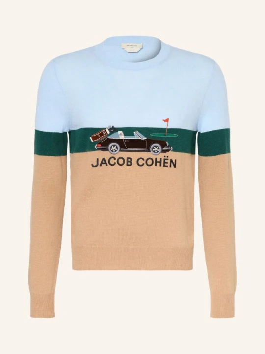 Zdjęcie produktu Jacob Cohen Sweter Porsche Edition beige