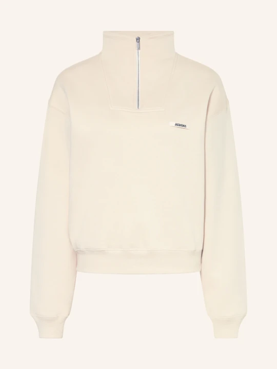 Zdjęcie produktu Jacquemus Bluza Dresowa Typu Troyer Le Camionneur beige