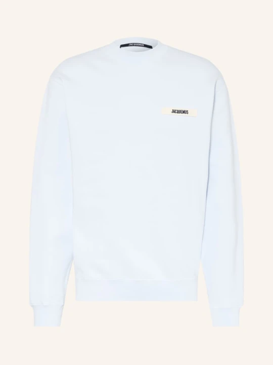 Zdjęcie produktu Jacquemus Bluza Le Sweatshirt Gros Grain blau JASNONIEBIESKI