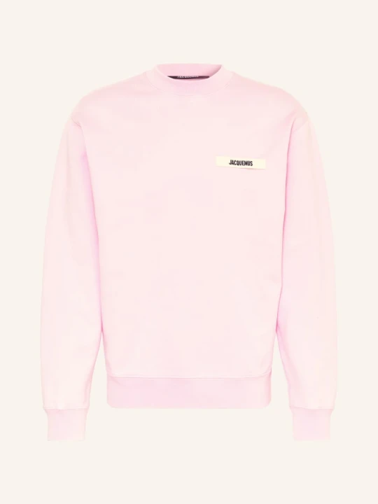 Zdjęcie produktu Jacquemus Bluza Le Sweatshirt Gros Grain rosa RÓŻOWY