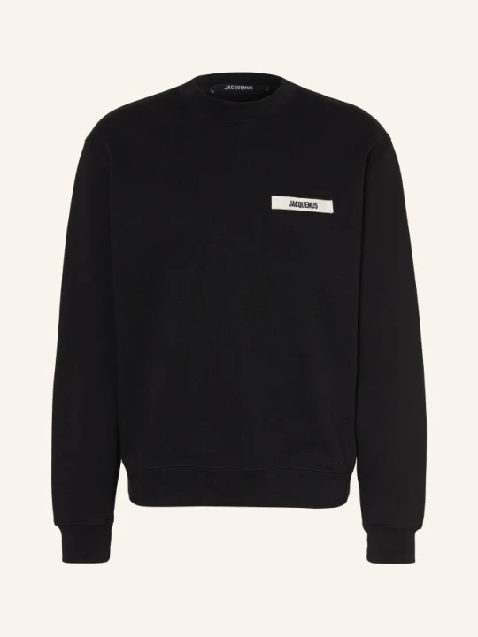 Zdjęcie produktu Jacquemus Bluza Le Sweatshirt Gros Grain schwarz CZARNY