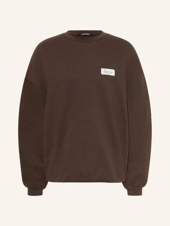 Zdjęcie produktu Jacquemus Bluza Le Sweatshirt Montaigne braun CIEMNOBRĄZOWY