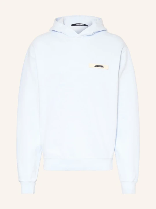 Zdjęcie produktu Jacquemus Bluza Z Kapturem Le Hoodie Gros Grain blau JASNONIEBIESKI