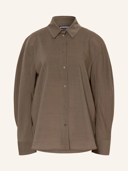 Zdjęcie produktu Jacquemus Bluzka Koszulowa La Chemise Citta grau KHAKI