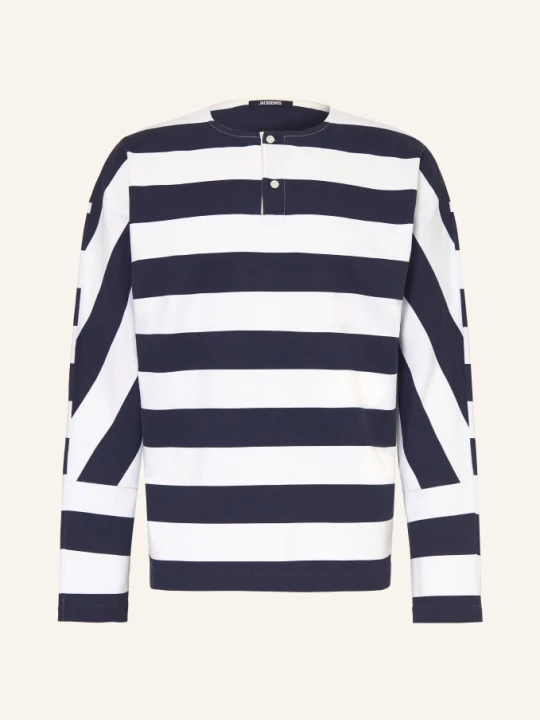Zdjęcie produktu Jacquemus Bluzka Typu Henley Le Tshirt Mariniere Ml blau